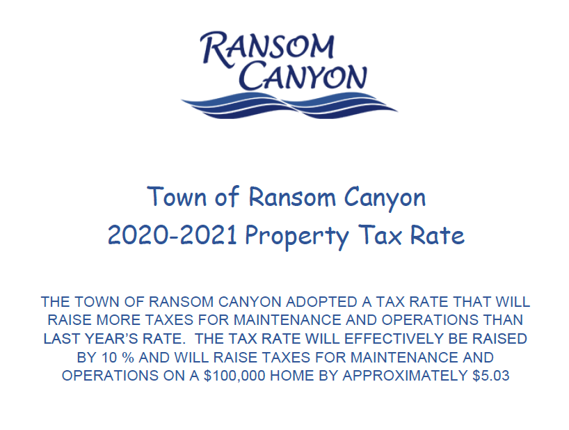 Town of Ransom Canyon, Texas Residents